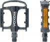 Freizeit Voxom Touring Pedale Pe21 schwarz, Aluminium-Körper, Boron-Achse, Gleitlager
