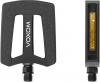 Freizeit Voxom MTB Pedale Pe28 schwarz, CNC-Alum.-Körper, Boron-Achse, Kugellager