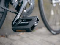 Freizeit Voxom MTB Pedale Pe28 schwarz, CNC-Alum.-Körper, Boron-Achse, Kugellager
