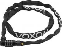 Freizeit Voxom Fahrradschloss Sch2 schwarz, Zahlencode 4-stellig, 4mm x 1200mm