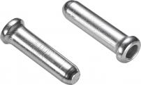 Freizeit Voxom Kabelendkappen Ka3 silber (1,1 - 1,6mm), 500 Stk
