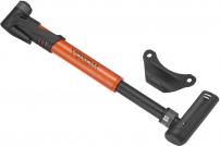 Freizeit Voxom Minipumpe Pu9 orange, 8,3 Bar (High Pressure), 5,5 Bar (High Volume), clever Ventil