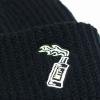 Freizeit wethepeople Beanie Cocktail schwarz One size