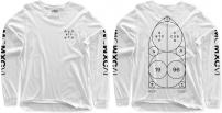 Freizeit wethepeople Longsleeve Archtiect Bullet weiß, L 