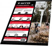 Freizeit WTB Displayschild Fit Right System 30 x 50 cm Deutsch