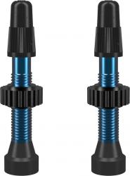 Freizeit TCS Ventil Presta Aluminium blau / 34 mm