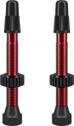 Freizeit TCS Ventil Presta Aluminium rot / 46 mm