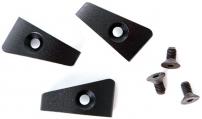Werkstatt & Lagerung KABELHALTER-SET RAHMEN Q-MTB 09/10 3-F. SCHWARZ