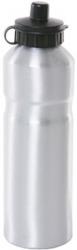 Fahrradzubehör TRINKFLASCHE ALUMINIUM SILBER 750ML POINT