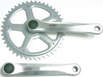 Werkstatt & Lagerung ALU-KRG 1-FACH 4-KANT 44 Z. 1/2X3/32  SILBER