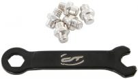 Anbauteile CONTEC PEDALPINS R SILBER