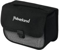 Fahrradzubehör LENKERTASCHE HABERL.2 L.. SCHW./SILB.SCHNALLENBEF.