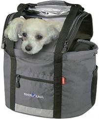 Fahrradzubehör LENKERTASCHE KLICK-FIX DOGGY GRAU