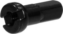 Werkstatt & Lagerung SPEICHENNIPPEL 2MM. MESS. 12,30MM LANG SCHWARZ