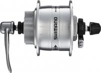 Antrieb und Schaltung VR-NABENDYNAMO DH3D32 36 L.6V 3W SILB DISC 6 L.