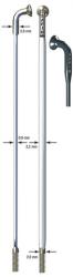 Werkstatt & Lagerung SPEICHEN SAPIM CX RAY NIRO 2 X 280 MM