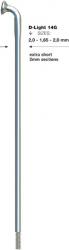 Werkstatt & Lagerung DD-SPEICHEN 2X1,65X258 SCHWARZ D-LIGHT