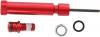 Sram Rebound Damper Adjuster Knob Long/Bolt (Aluminum Red) - Tora/Recon/Reba/Revelation 27/29”