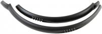 Fahrradzubehör MTB STECKBLECHSET 0758E SCHWARZ 24"