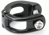 Sram  DISC BRAKE LEVER CLAMP - (MMX) BLACK (STAINLESS STEEL BOLT T25) - G2 (A1), GUIDE (A1-B1),LEVEL ULT/TLM/TL,CODE RSC/R, DB5 ELIXIR 9/7/CR MAG/X0/ XX, QTY 1
