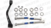 Werkstatt & Lagerung SPACER / SCHRAUBEN SET 20 P F180/R160 EDELSTAHL