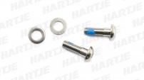 Werkstatt & Lagerung SCHRAUBEN SET T25 15 MM TITAN F. FLAT MOUNT