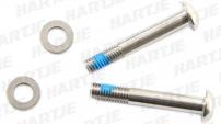 Werkstatt & Lagerung SCHRAUBEN SET T25 32 MM STAHL F. FLAT MOUNT