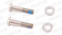 Werkstatt & Lagerung SCHRAUBEN SET T25 22 MM STAHL F. FLAT MOUNT