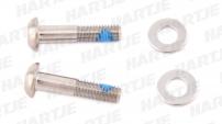 Werkstatt & Lagerung SCHRAUBEN SET T25 22 MM TITAN F. FLAT MOUNT