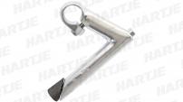 Werkstatt & Lagerung BRAVE CLASSIC VORBAU ROAD 1" ALU 80MM SILBER