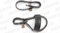 Werkstatt & Lagerung BRAVE CLASSIC LEDER FLASCHENHALTER SCHWARZ