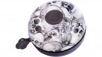 Werkstatt & Lagerung ZWEIKLANGGLOCKE DING-DONG TOTENKOPF 80 MM REICH