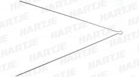 Werkstatt & Lagerung STRONGL. V-STREBE NIROSTA FUER HINTEN  355 MM