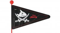 Werkstatt & Lagerung SICHERHEITSWIMPEL GETEILT "CAEPT?N SHARKY"