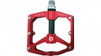 Anbauteile BRAVE MACH. PED. CARBON CNC PLATTFORM ROT