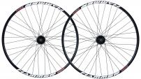 Fahrradzubehör POINT DISK-LAUFRADSATZ 27,5" M.SCHWARZEN FELGEN