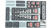 Werkstatt & Lagerung DEKOR SET ROCKSHOX 35 MM WEISS 2018+