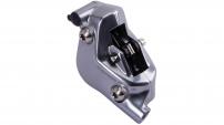 DISC BRAKE CALIPER ASSEMBLY RED ETAP AXS D1 HRD FLAT MOUNT 2-PIECE FRONT/REAR POLAR GREY INCLUDING BRAKE PADS