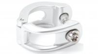 Sram  DISC BRAKE LEVER CLAMP - (MMX) SILVER (STAINLESS STEEL BOLTT25) - G2 (A1), GUIDE (A1-B1), LEVEL ULT/TLM/TL,CODE RSC/R, DB5 ELIXIR 9/7/CR MAG/X0/ XX, QTY 1
