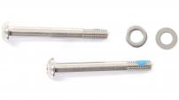 BRACKET MOUNTING BOLTS - STAINLESS T25 42MM (2 PCS) - FLAT MOUNT CALIPER - RUDY