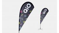 Werkstatt & Lagerung QIO BEACHFLAG SEASON GR.S