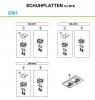 Shimano PD Pedal - Pedale Ersatzteile Cleat-Set-ATB-01