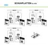 Shimano PD Pedal - Pedale Ersatzteile Cleat-Set-ATB-03