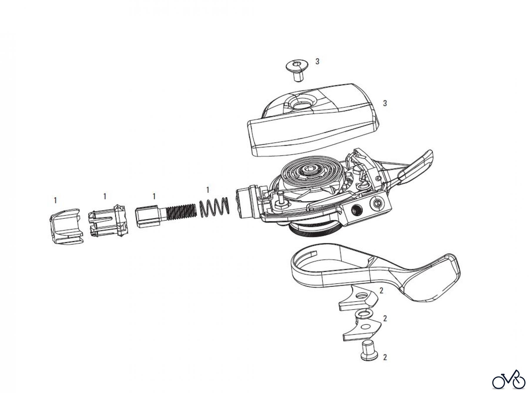  Sram Sram SRAM XX1 / X01 / X01DH - TRIGGER SHIFTER 1x11