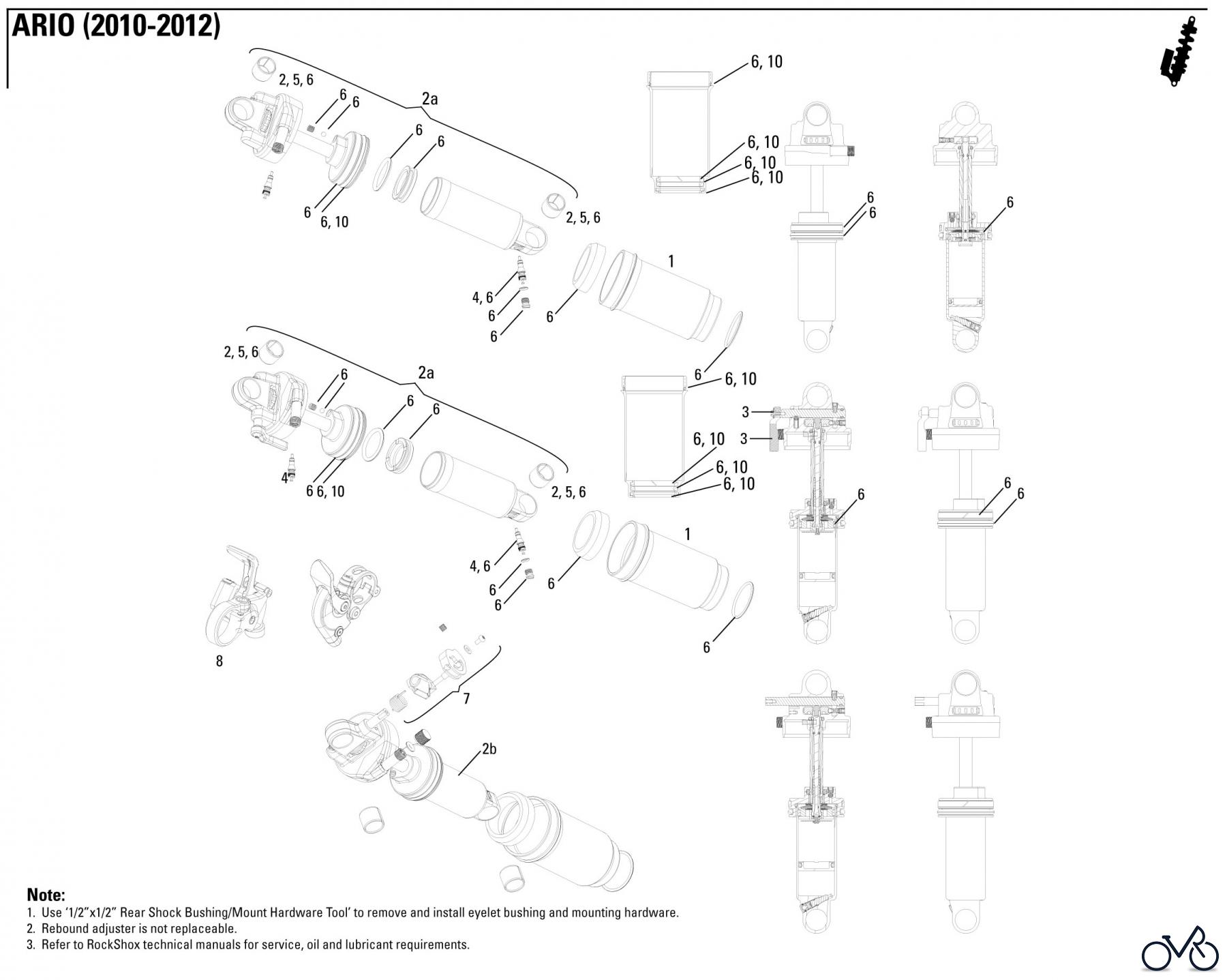  Sram RockShox ARIO (2010-2012)