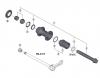 Shimano FH Free Hub - Freilaufnabe Ersatzteile FH-M9010 XTR Freehub (10/11-Speed) for Disc Brake