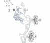 Sram  Ersatzteile SRAM GX 2X11 TYPE 2.1 - REAR DERAILLEUR