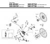 Shimano BR Brake - Bremse Ersatzteile BR-M355 -3813