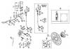 Shimano BR Brake - Bremse Ersatzteile BR-M555-M, BL-M555 SHIMANO DEORE Vorderrad-Scheibenbremse von 2003