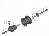 Shimano DH Dynamo Hub - Nabendynamo Ersatzteile DH-C6000-1N-3816 6V-1.5W Nexus Hub Dynamo